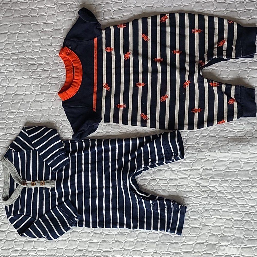 Baby boy jumpsuit bundle
